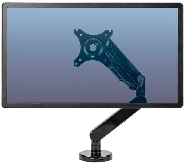 Fellowes Platinum Series Single Monitor Arm - Black (8043301) — image 1