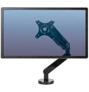 Bras porte-écran simple Fellowes Platinum Series - Noir (F8043301)