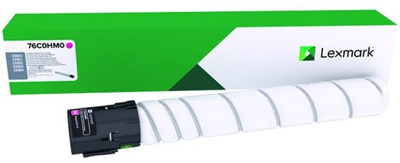 Lexmark CS/CX923,CX921,922,924 magenta - Cartouche de poudre d'encre d'origine (76C0HM0)
