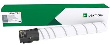 Lexmark CS/CX923, CX921, 922, 924 Jaune - Cartouche de toner d'origine (76C0HY0)