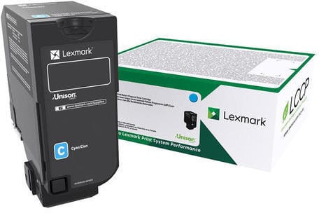 Lexmark CS720, CS/CX725 Cyan - Cartouche de toner d'origine (74C50C0)