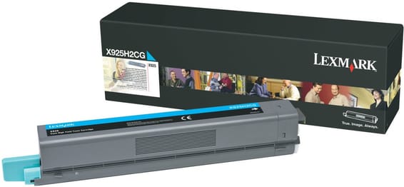 Lexmark X925 Cyan - Cartouche de toner d'origine (X925H2CG)