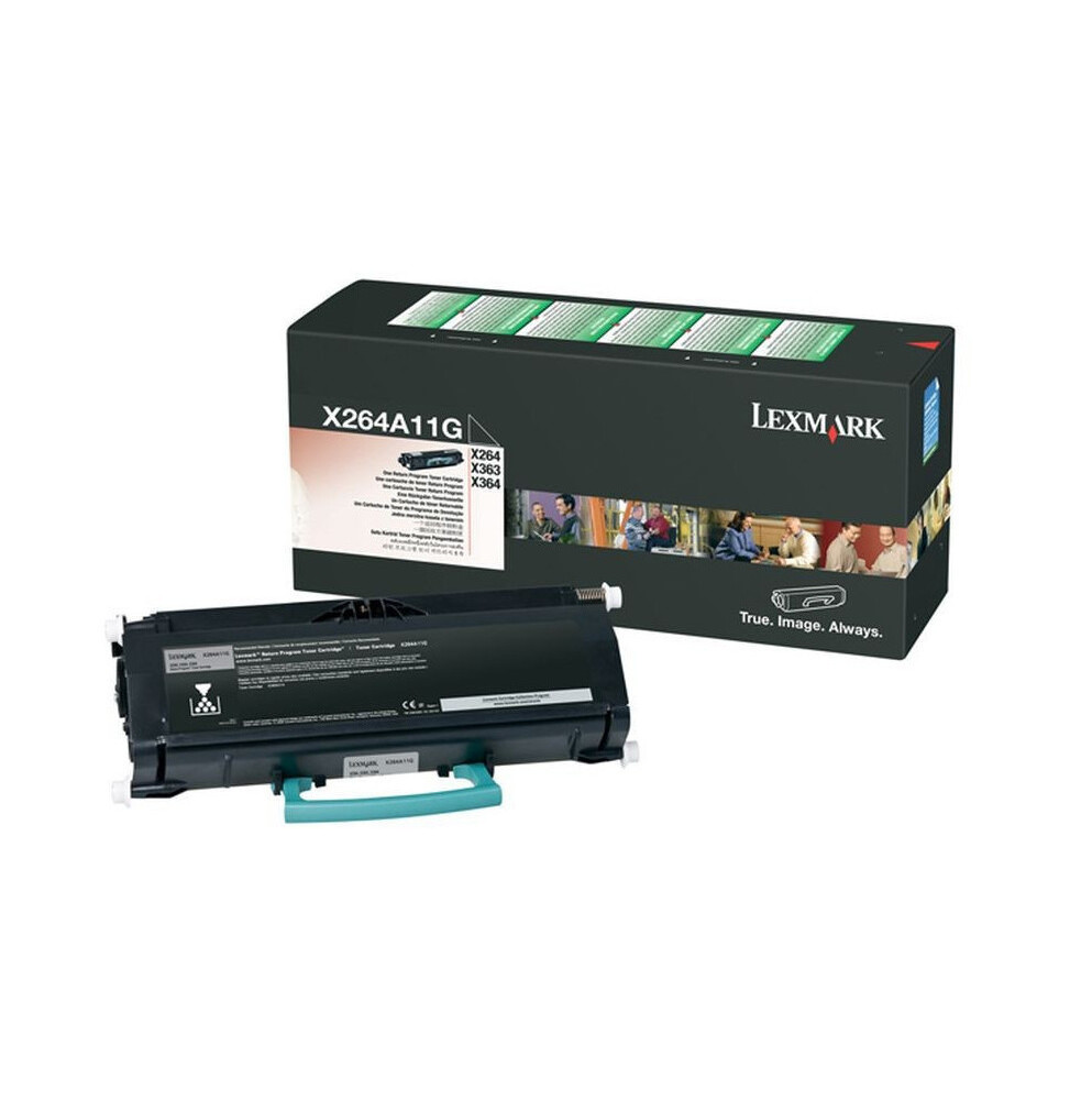 Lexmark X264, 363, 364 Monochrome - Cartouche de toner d'origine (7346463)