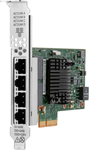 Adaptateur HPE Ethernet 1Gb 4 ports (647594-B21)