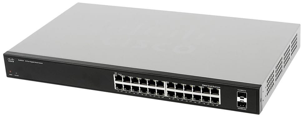 Switch Administrable Cisco Small Business Administrable 26 ports Gigabit Smart SG 200-26 — image 1