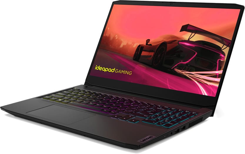 LENOVO Gaming 3 15ACH6 AMD Ryzen 7 5800H 15,6" 16Go 512Go SSD Win 11 Home SHADOW BLACK 12M (82K200KKFE)