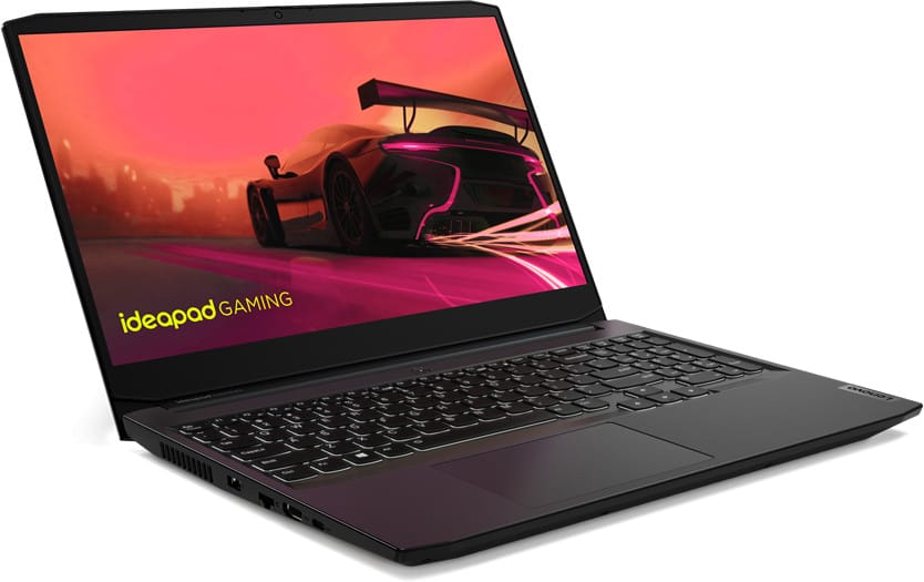 LENOVO Gaming 3 15ACH6 AMD Ryzen 7 5800H 15,6" 16Go 512Go SSD Win 11 Home SHADOW BLACK 12M (82K200KKFE)