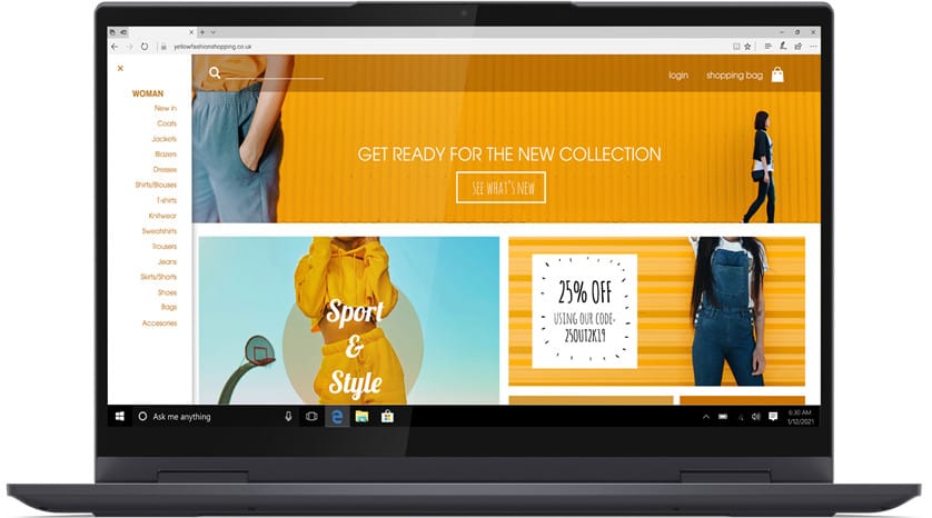 Ordinateur Portable Lenovo Yoga 7 14ACN6 (82N7007JFE)