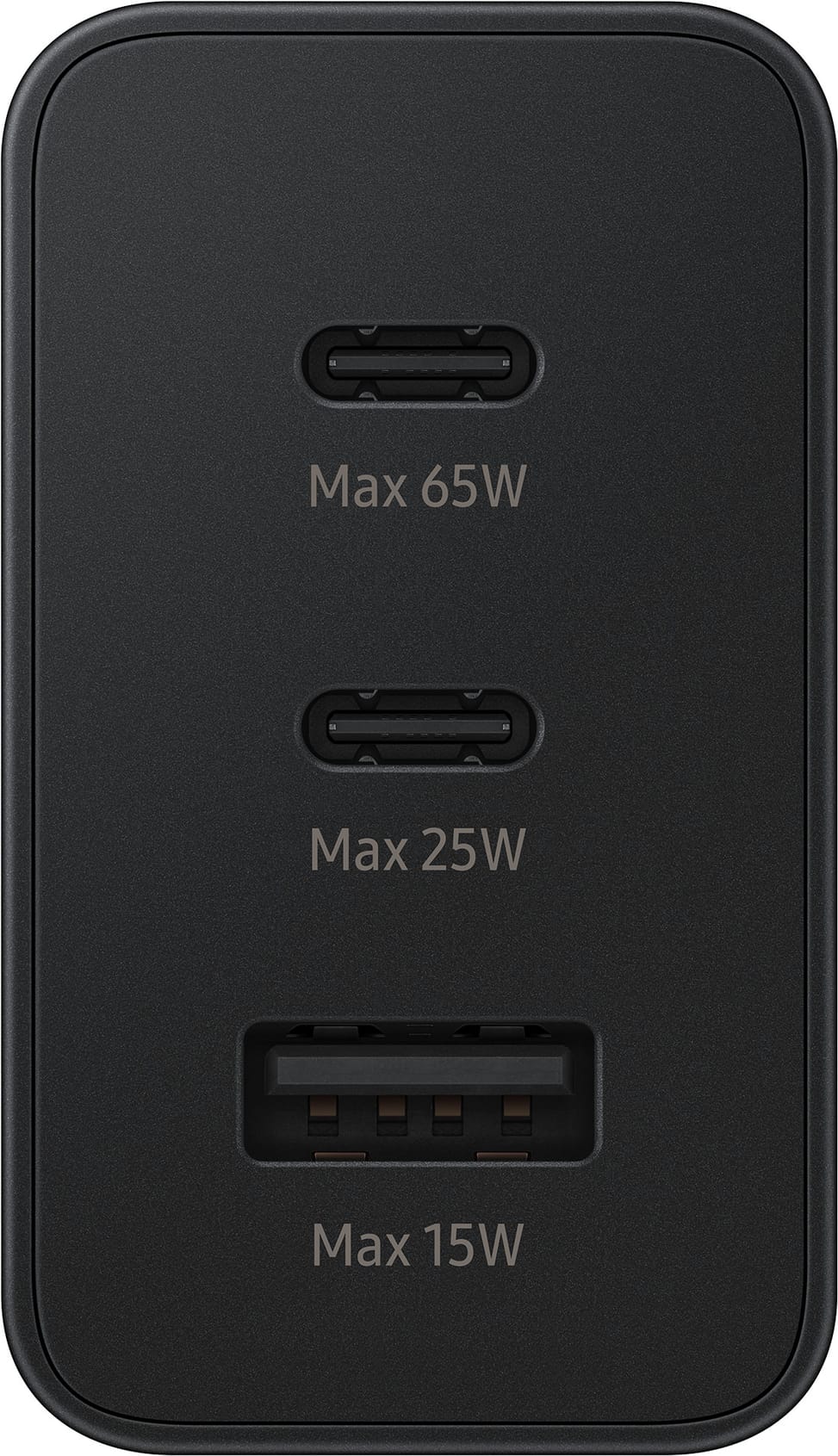 شاحن Samsung Trio 65 W (EP-T6530NBEGWW) — صورة 2