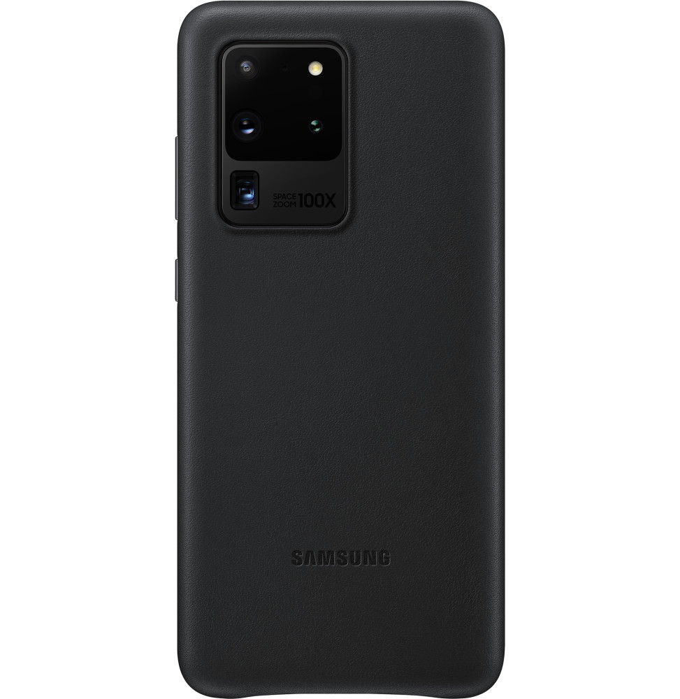 Etui cuir pour Samsung S20 Ultra Leather Cover (EF-VG988LBEGWW)
