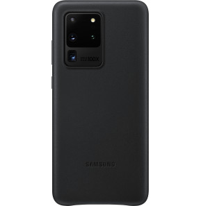 Etui cuir pour Samsung S20 Ultra Leather Cover (EF-VG988LBEGWW)