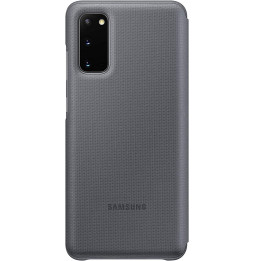 Étui Samsung led view cover pour S20 Gris (EF-NG980PJEGWW)