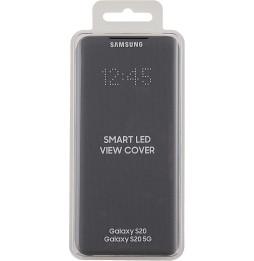 Étui Samsung led view cover pour S20 Gris (EF-NG980PJEGWW)