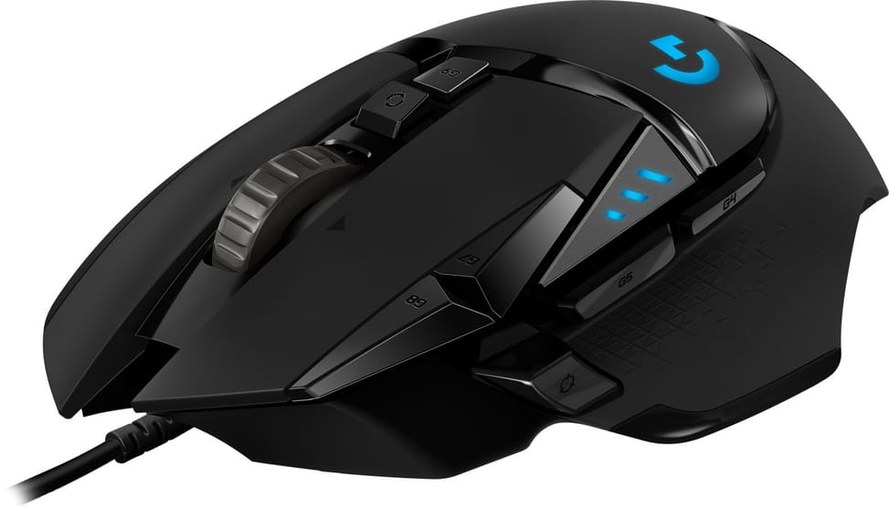 فأرة سلكية للألعاب Logitech G502 HERO (910-005471) — صورة 1