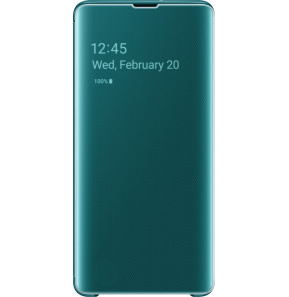 Samsung Galaxy S10+ Clear View Cover Pakistan Green (EF-ZG975CGEGWW)