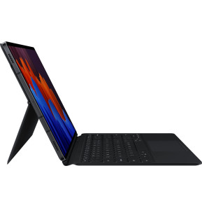Clavier Samsung Book Cover Keyboard pour Galaxy Tab S7+  (EF-DT970BBFGBE)