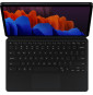 Clavier Samsung Book Cover Keyboard pour Galaxy Tab S7+  (EF-DT970BBFGBE)