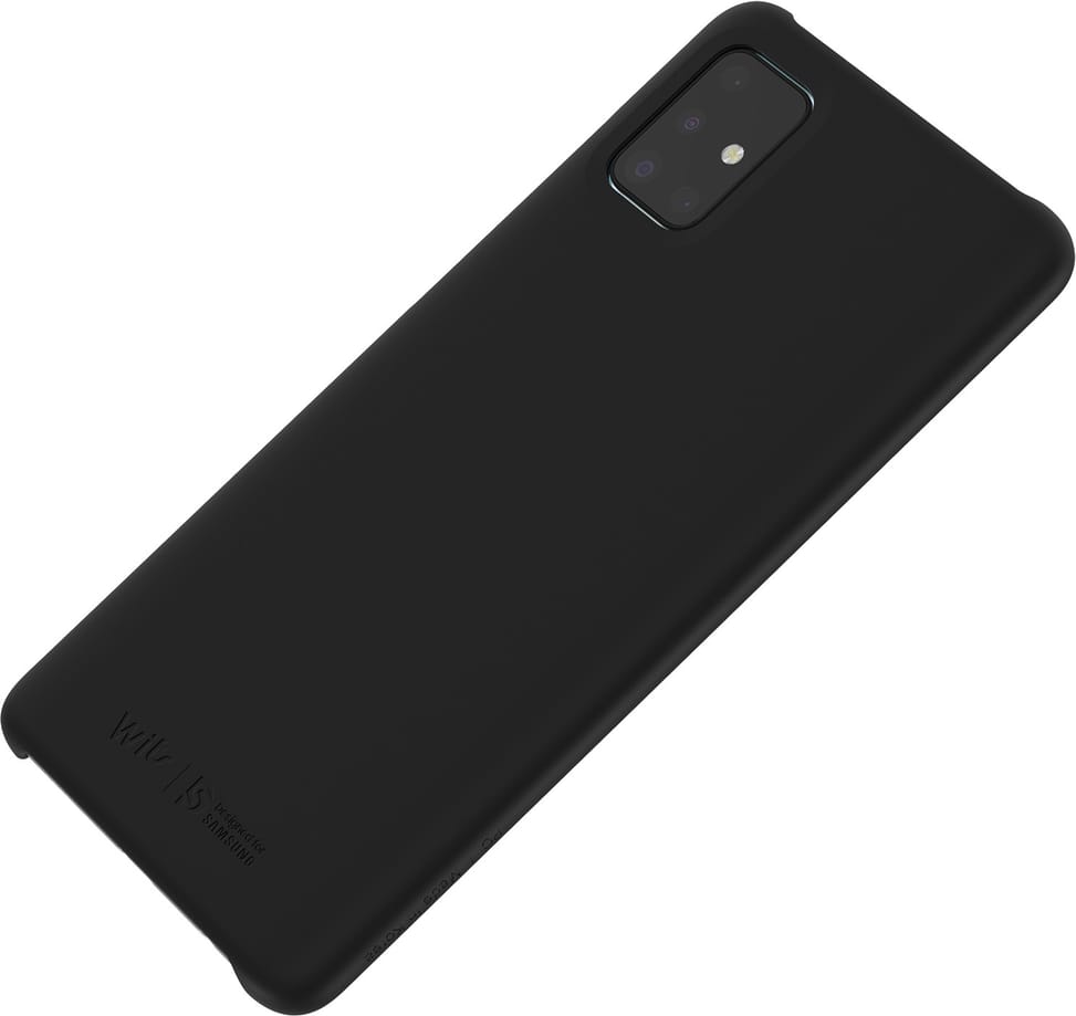 Coque Samsung rigide haut de gamme WITS pour Galaxy A51 Noir (GP-FPA515WSABW)