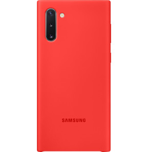 Samsung Silicone Cover pour Galaxy Note 10 ROUGE (EF-PN970TREGWW)