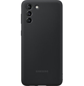 Samsung Silicone cover EF-PG996 Galaxy S21+ 5G Noir  (EF-PG996TBEGWW)
