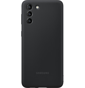 Samsung Silicone cover EF-PG996 Galaxy S21+ 5G Noir  (EF-PG996TBEGWW)