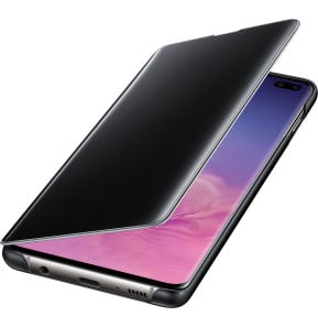 Samsung Galaxy S10+ Clear View Cover noir (EF-ZG975CBEGWW)