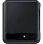 Étui Samsung en cuir Galaxy Z Flip noir (EF-VF700LBEGWW)