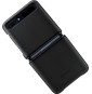 Étui Samsung en cuir Galaxy Z Flip noir (EF-VF700LBEGWW)
