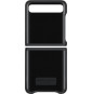 Étui Samsung en cuir Galaxy Z Flip noir (EF-VF700LBEGWW)