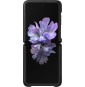 Étui Samsung en cuir Galaxy Z Flip noir (EF-VF700LBEGWW)