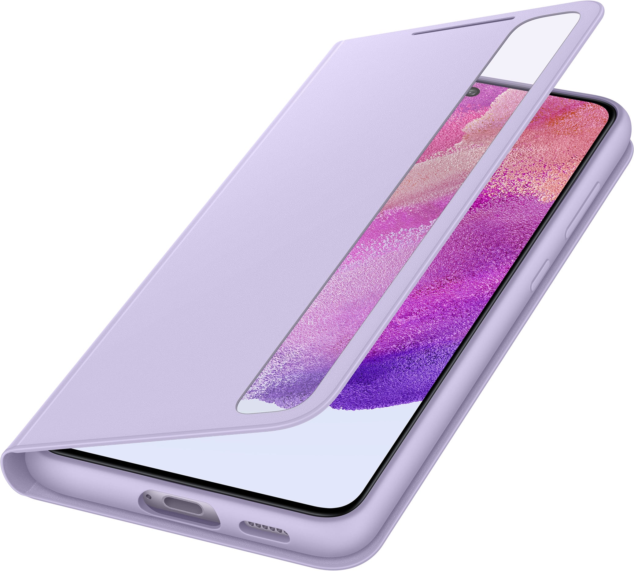 Samsung Galaxy S21 FE 5G Smart Clear View Cover Lavender EF 