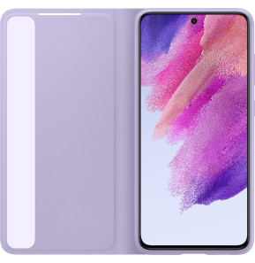 Samsung Galaxy S21 FE 5G Smart Clear View Cover Lavender (EF-ZG990CVEGWW)