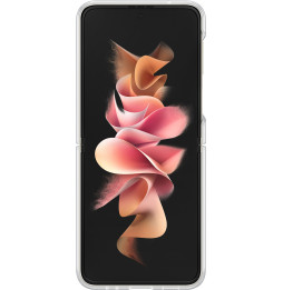 Coque Samsung transparente avec anneau pour Galaxy ZFlip3 (EF-QF711CTEGWW)