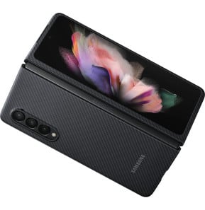 Coque Samsung Aramide pour Galaxy Z Fold3 noir (EF-XF926SBEGWW)