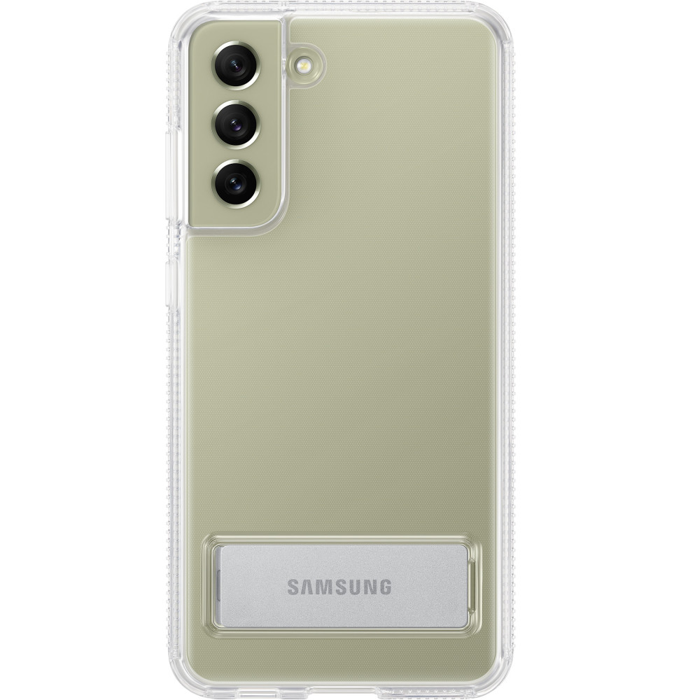 Coque Samsung transparente amovible Galaxy S21 FE (EF-JG990CTEGWW)