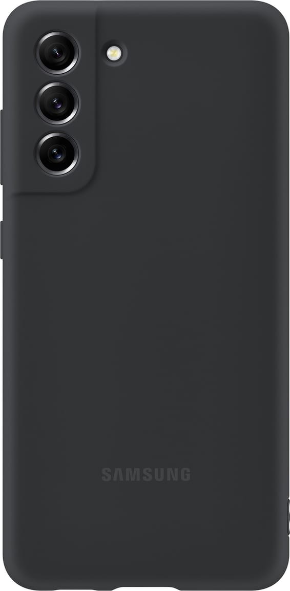 Coque Samsung en silicone Galaxy S21 FE Noir (EF-PG990TBEGWW)