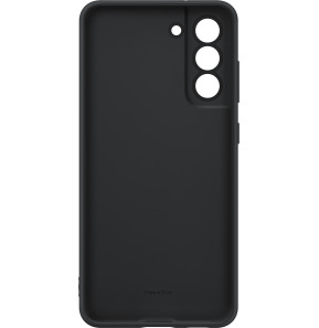 Coque Samsung en silicone Galaxy S21 FE Noir (EF-PG990TBEGWW)