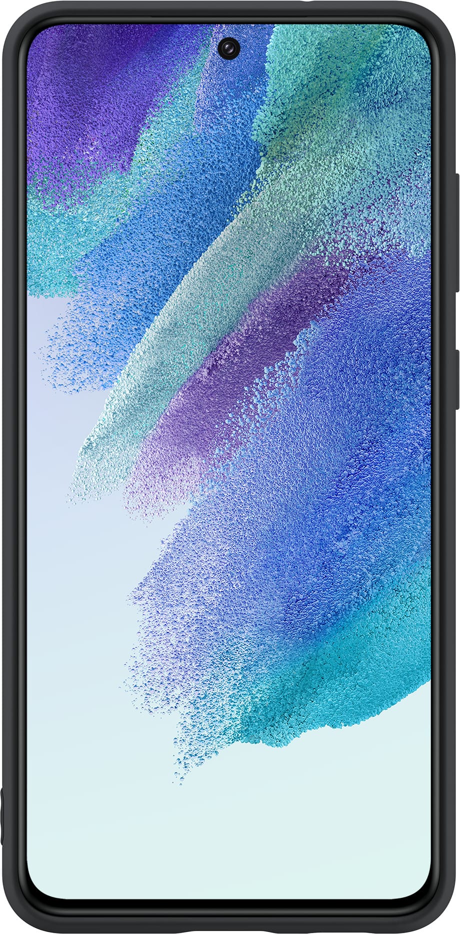 Coque Samsung en silicone Galaxy S21 FE Noir (EF-PG990TBEGWW)