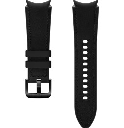 Bracelet Samsung en cuir hybride pour Galaxy Watch4 (S/M) Noir (ET-SHR88SBEGWW)