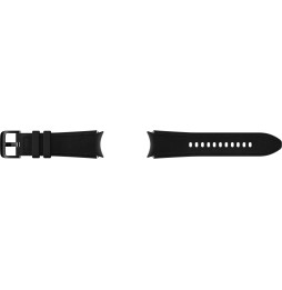 Bracelet Samsung en cuir hybride pour Galaxy Watch4 (S/M) Noir (ET-SHR88SBEGWW)