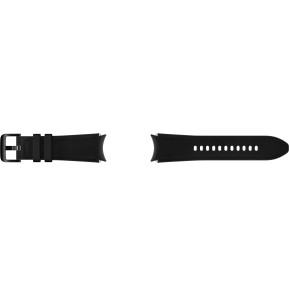 Bracelet Samsung en cuir hybride pour Galaxy Watch4 (S/M) Noir (ET-SHR88SBEGWW)