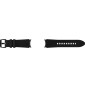 Bracelet Samsung en cuir hybride pour Galaxy Watch4 (S/M) Noir (ET-SHR88SBEGWW)