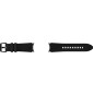 Bracelet Samsung en cuir hybride pour Galaxy Watch4 (S/M) Noir (ET-SHR88SBEGWW)