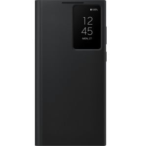 Étui Smart Clear View pour Galaxy S22 Ultra Noir (EF-ZS908CBEGWW)