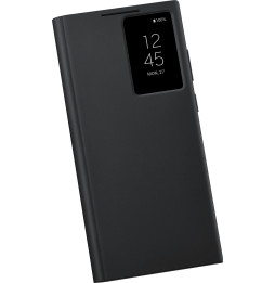 Étui Smart Clear View pour Galaxy S22 Ultra Noir (EF-ZS908CBEGWW)