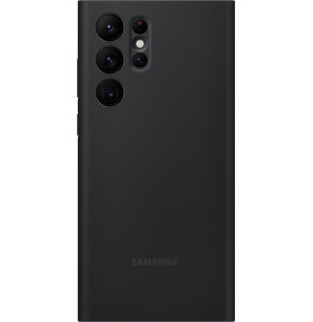 Étui Smart Clear View pour Galaxy S22 Ultra Noir (EF-ZS908CBEGWW)