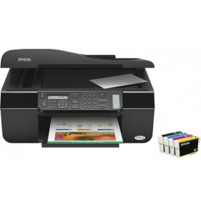 Imprimante multifonction 4 en 1 jet d'encre Epson Stylus Office BX300F