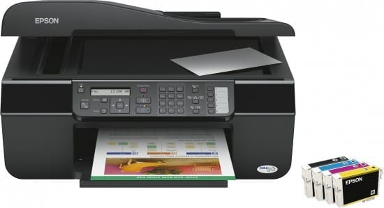Imprimante multifonction 4 en 1 jet d'encre Epson Stylus Office BX300F