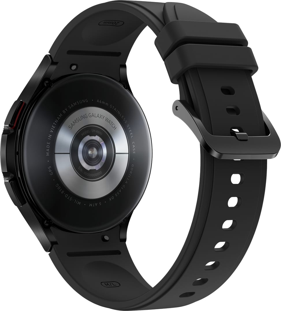 Montre connectée Samsung Galaxy Watch4 Classic Bluetooth (46mm) (SM-R890NZKAMEA)