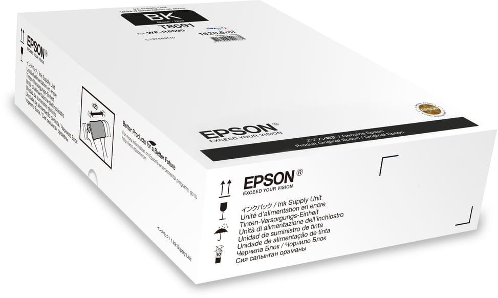 وحدة تزويد حبر Epson أسود XXL (C13T869140) — صورة 2